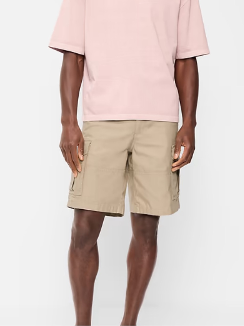 OLD NAVY 90's Loose Lived-In Cargo Shorts -- 10-inch inseam Sz 34